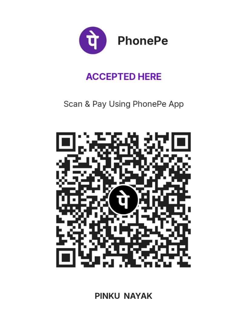 Pinku Nayak Creator Bharat UPI QR Code